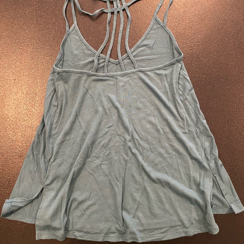 Stylish Women's Teal Strappy Top